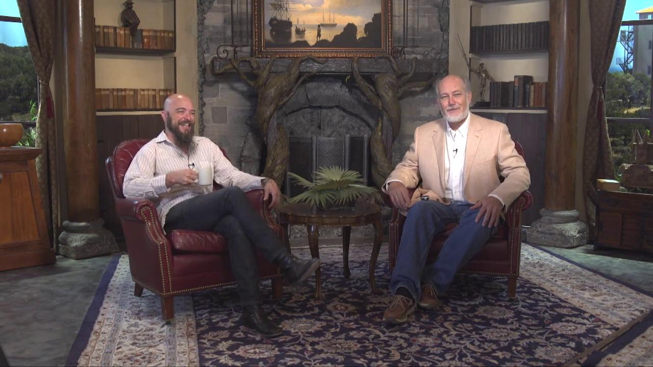 Daniel Whittington and Roy Williams in studio August 2016