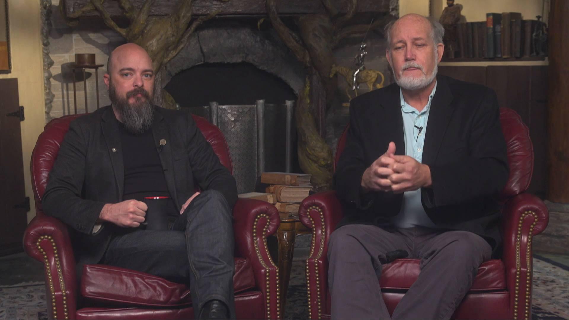 Daniel Whittington and Roy Williams in studio - January 2019