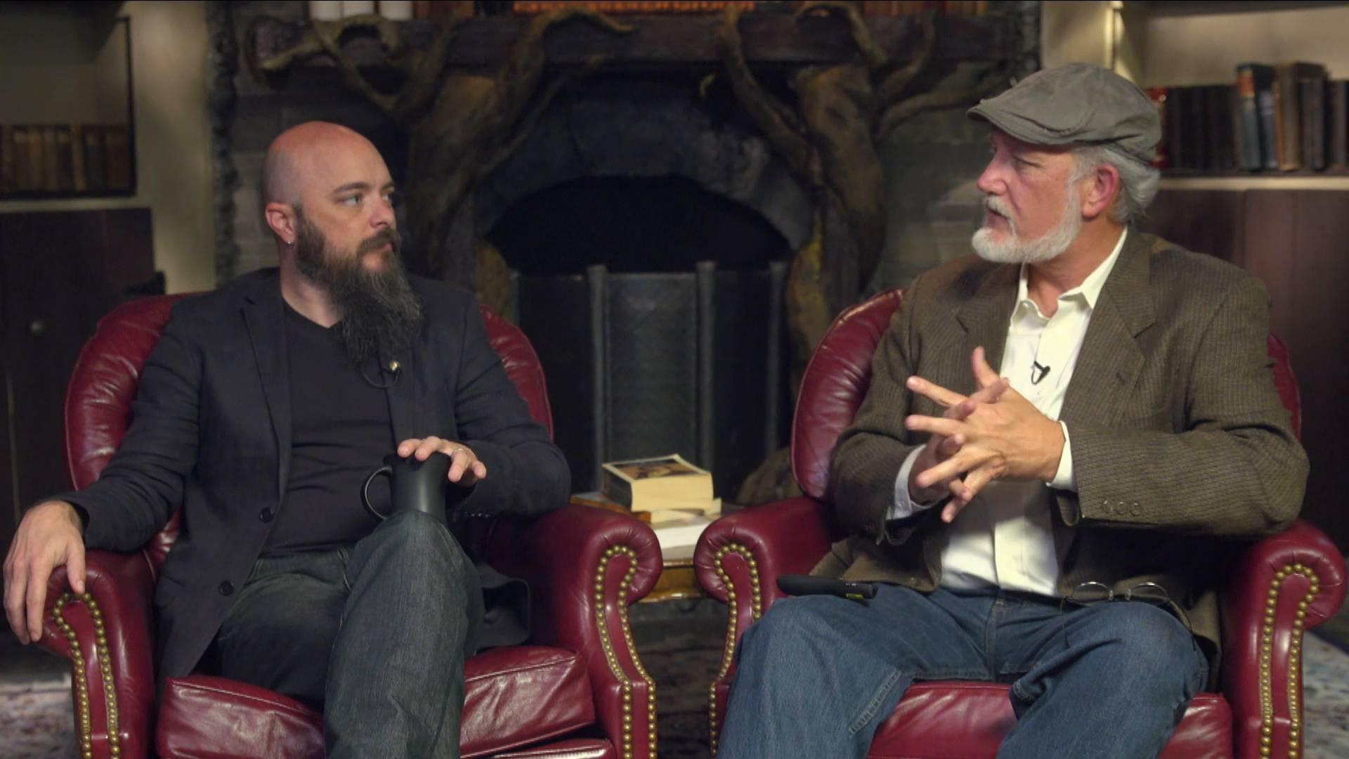 Daniel Whittington and Roy Williams speaking November 2017