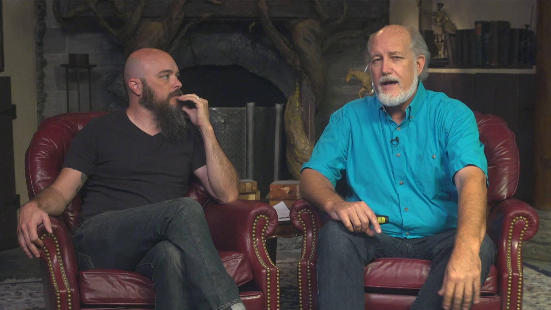 Daniel Whittington and Roy Williams in studio September 2018