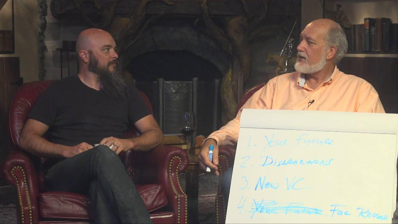 Daniel Whittington and Roy Williams in studio - July 2018
